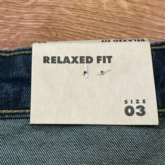 Studio 12 Straight Leg Jeans Relaxed Fit Stretch Denim Pants | Junior Size 3 - Picture 9 of 14